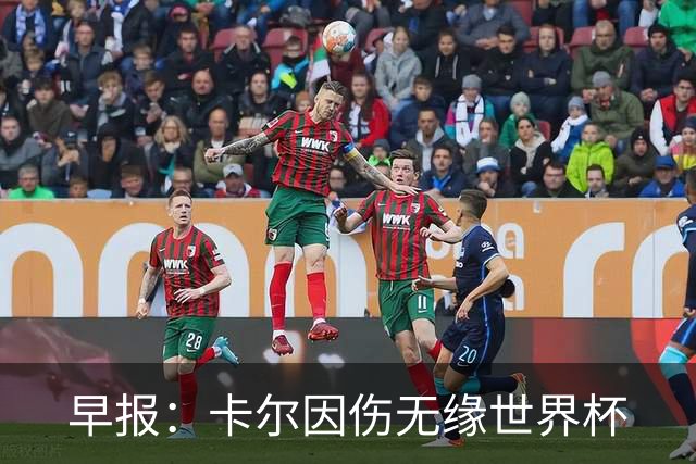 早报：卡尔因伤无缘世界杯